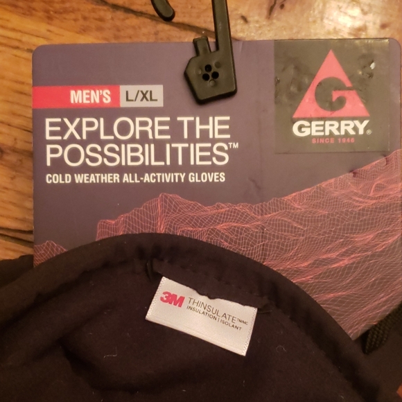NWT - GERRY Cold Weather ALL-ACTIVITY Gloves - Picture 2 of 6